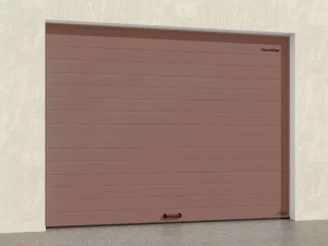 Ворота DoorHan гаражные секционные из алюминиевых панелей с пружинами растяжения RSD01LUX