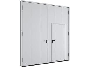 Распашные гаражные ворота VRGMV01 3300x3100